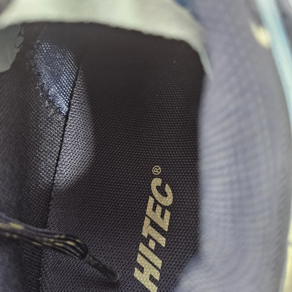 Hi-Tec Men's Shoes Black IRIS Captains Blue Seagrass Size 10